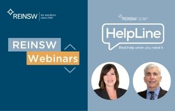 REINSW Helpline – Your questions answered