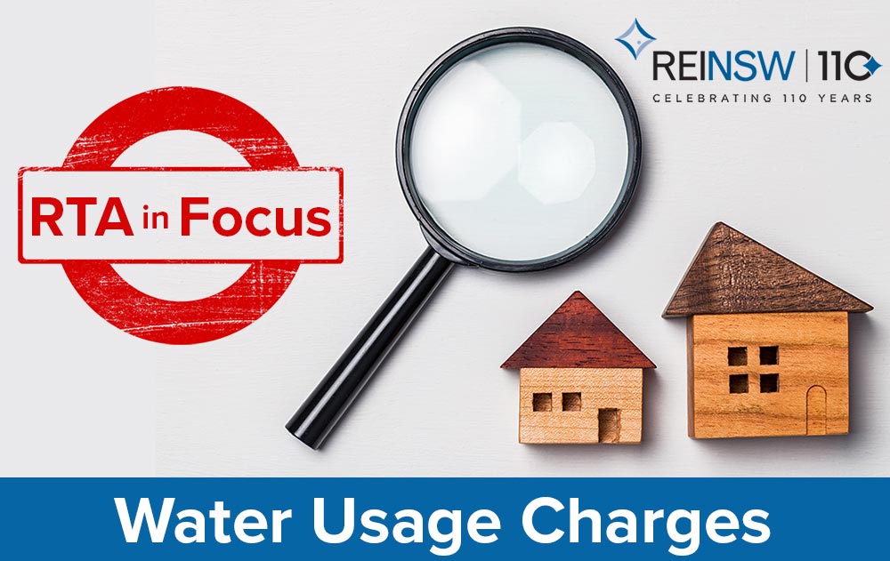 RTA in Focus: Water usage charges