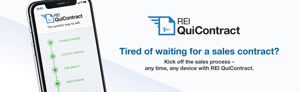 REI QuiContract - the quicker way to sell