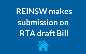 REINSW lodges submission on draft RTA bill