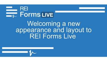 REI Forms Live - General Layout