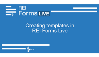 REI Forms Live - Templates