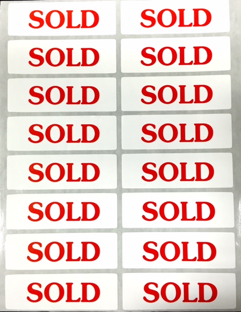 AD00080: SOLD - self-adhesive stickers (16 p/s) - SOLD OUT